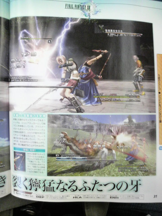 Illustration for article titled Loads Of New (And Blurry) Final Fantasy XIII Screens